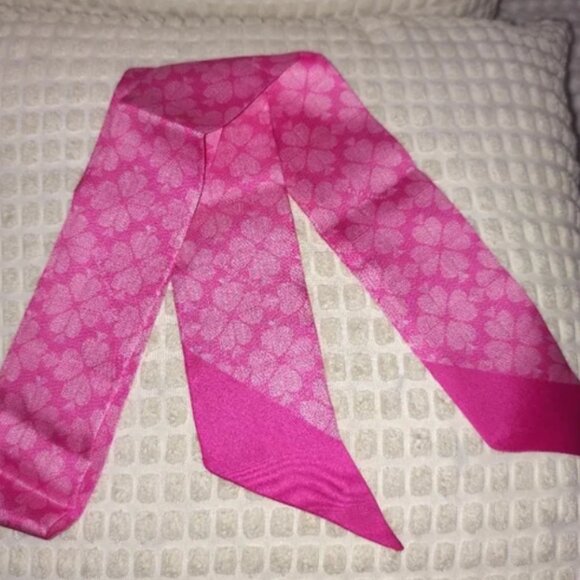 Kate Spade Pink Floral Twilly NWOT - Picture 4 of 6